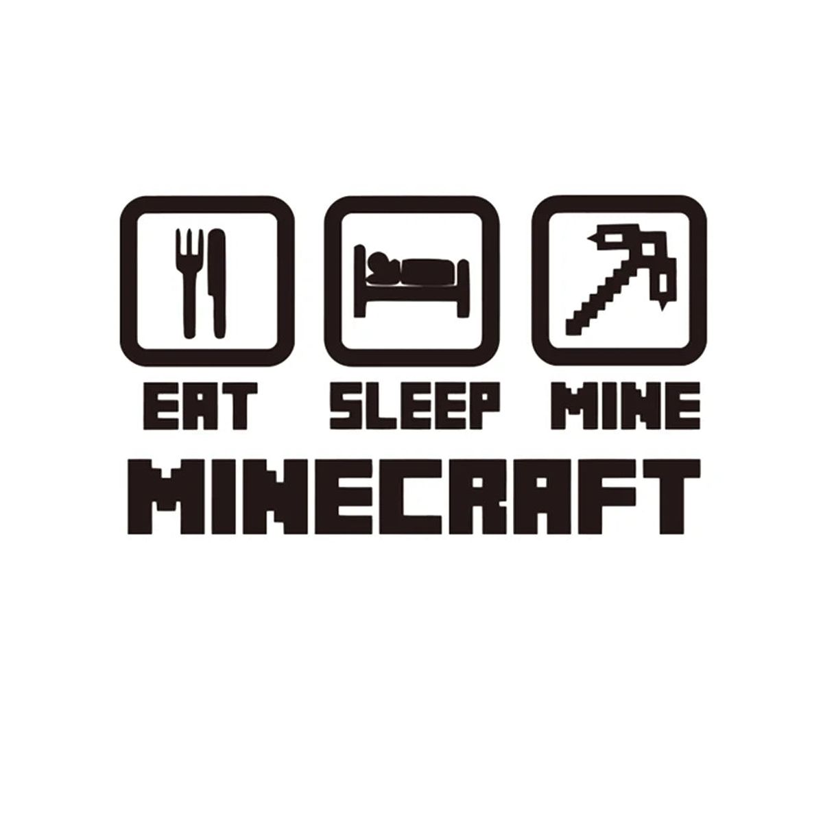 Minecraft Kæmpe wall sticker