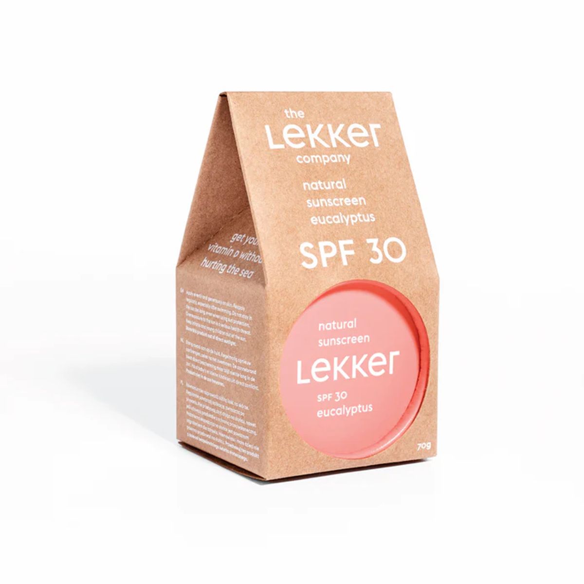 Mineralbaseret solcreme fra LEKKER - SPF 30