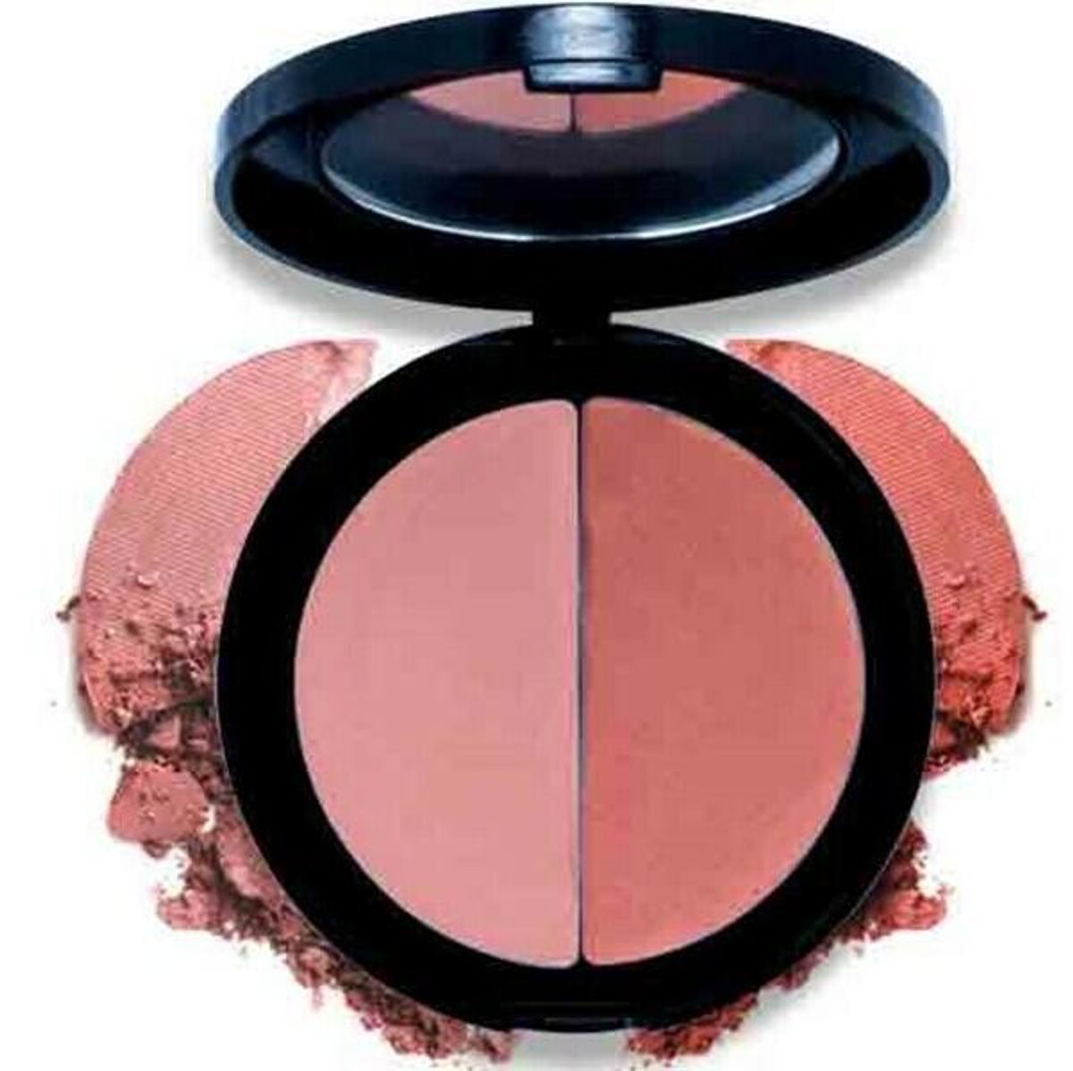 Mineralogie, Blush Compact Pressed Coastel Corals, Coral Crush/Rayon De Solei