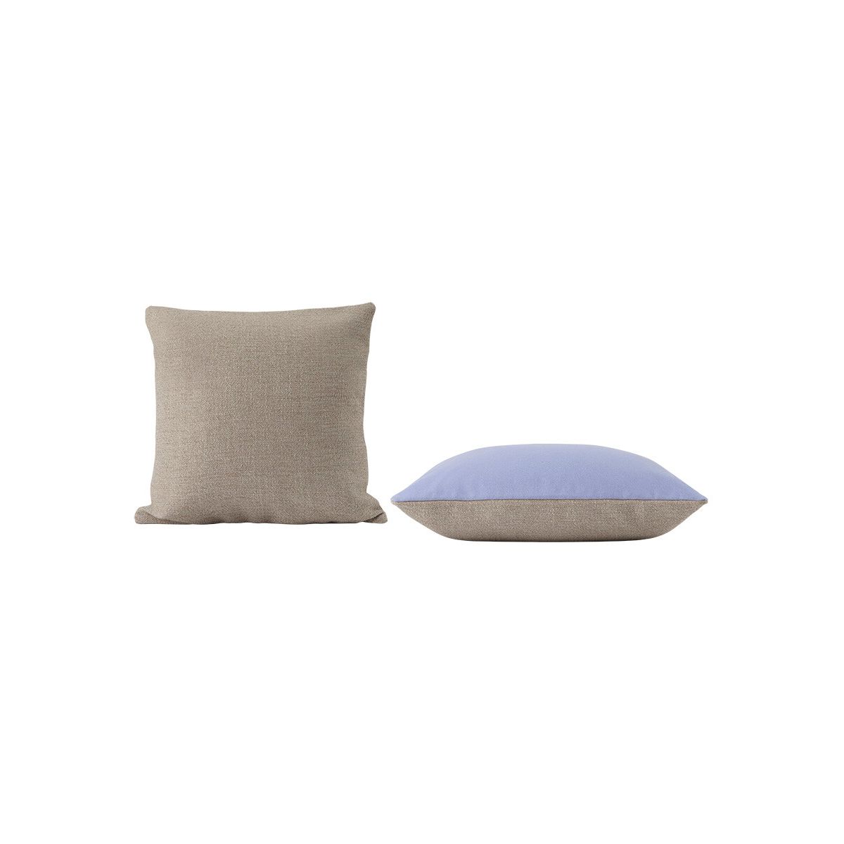 Mingle Cushion, 45 x 45 cm fra Muuto (Sand / lilac)