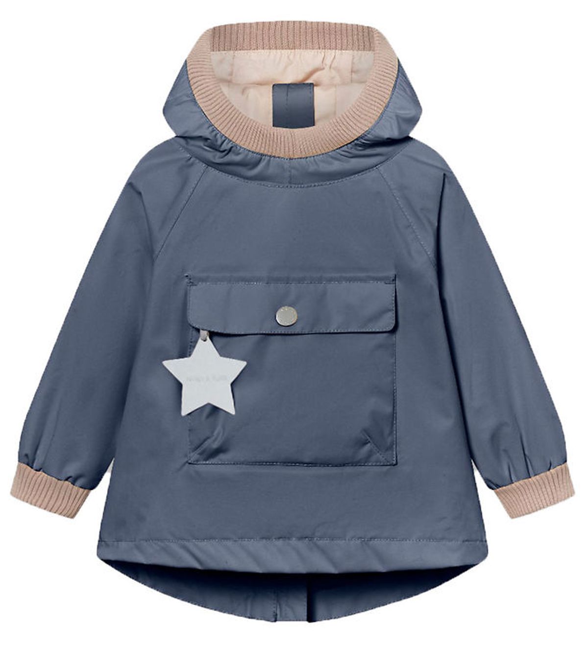 Mini A Ture Sommerjakke - MatBaby Vito Anorak - Ombre Blue