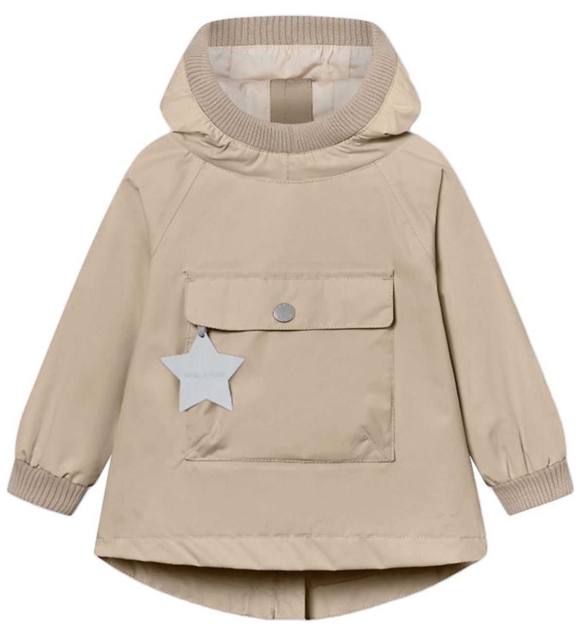 Mini A Ture Sommerjakke - MatBaby Vito Anorak - Sesame