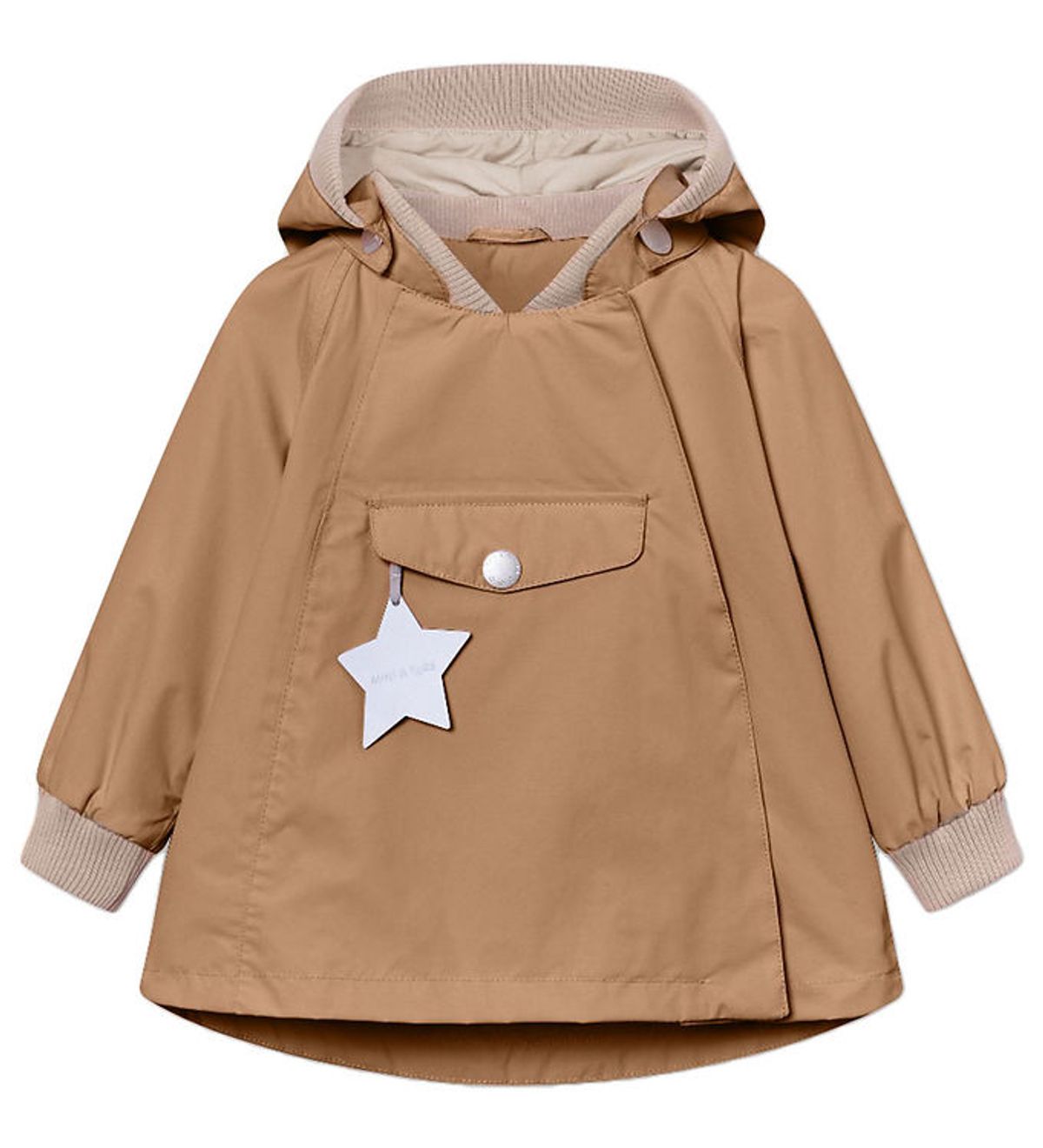 Mini A Ture Sommerjakke - MatBaby Vito Fleece Anorak - Beaver Br