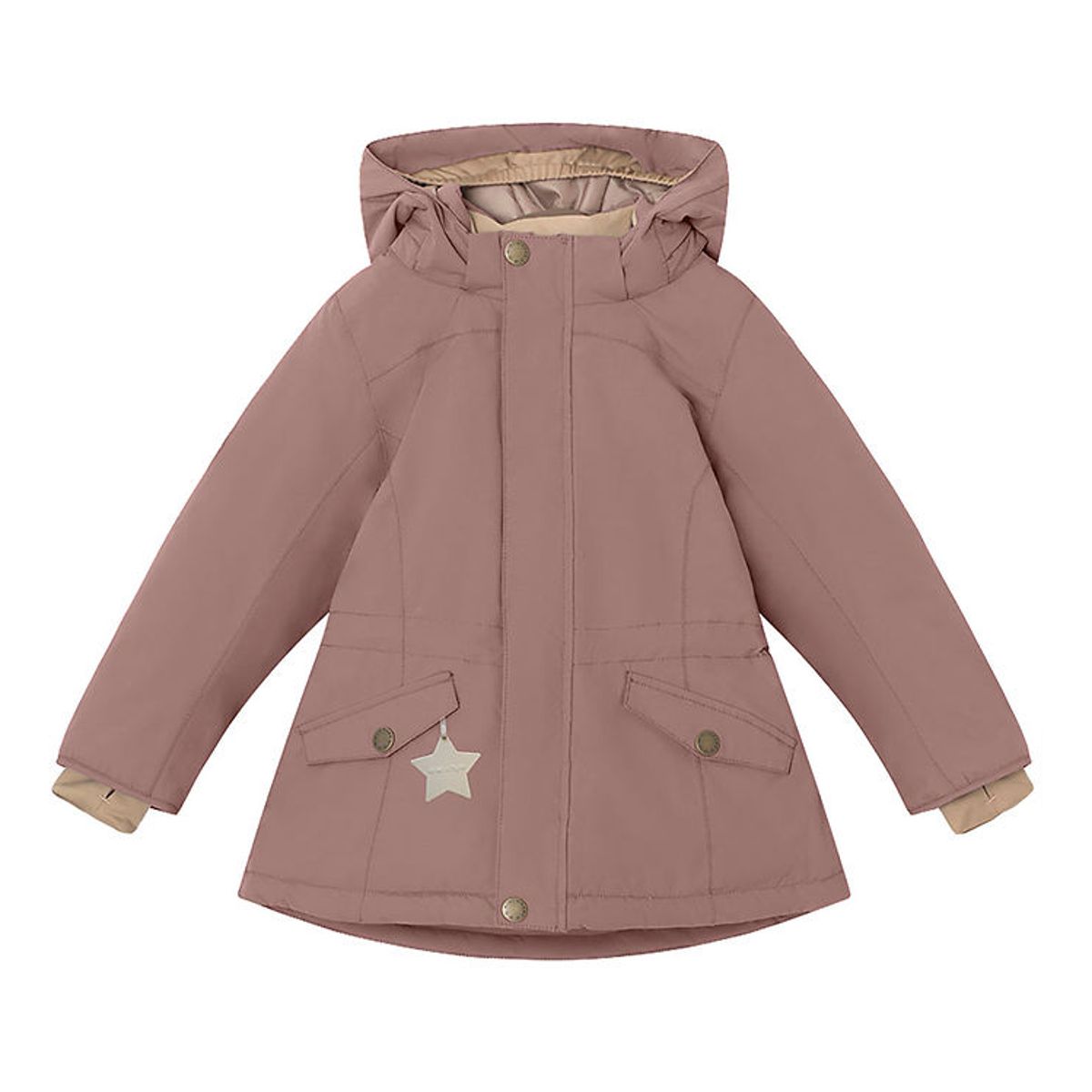 Mini A Ture Vinterjakke - Velajanna - Light Plum