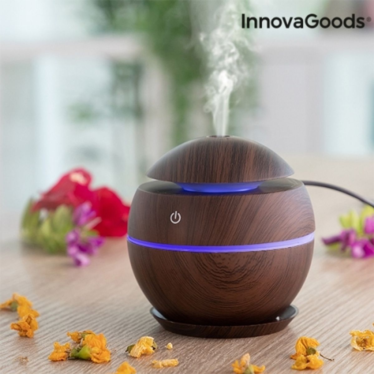 Mini diffuser med aromaer Dark Walnut - InnovaGoods