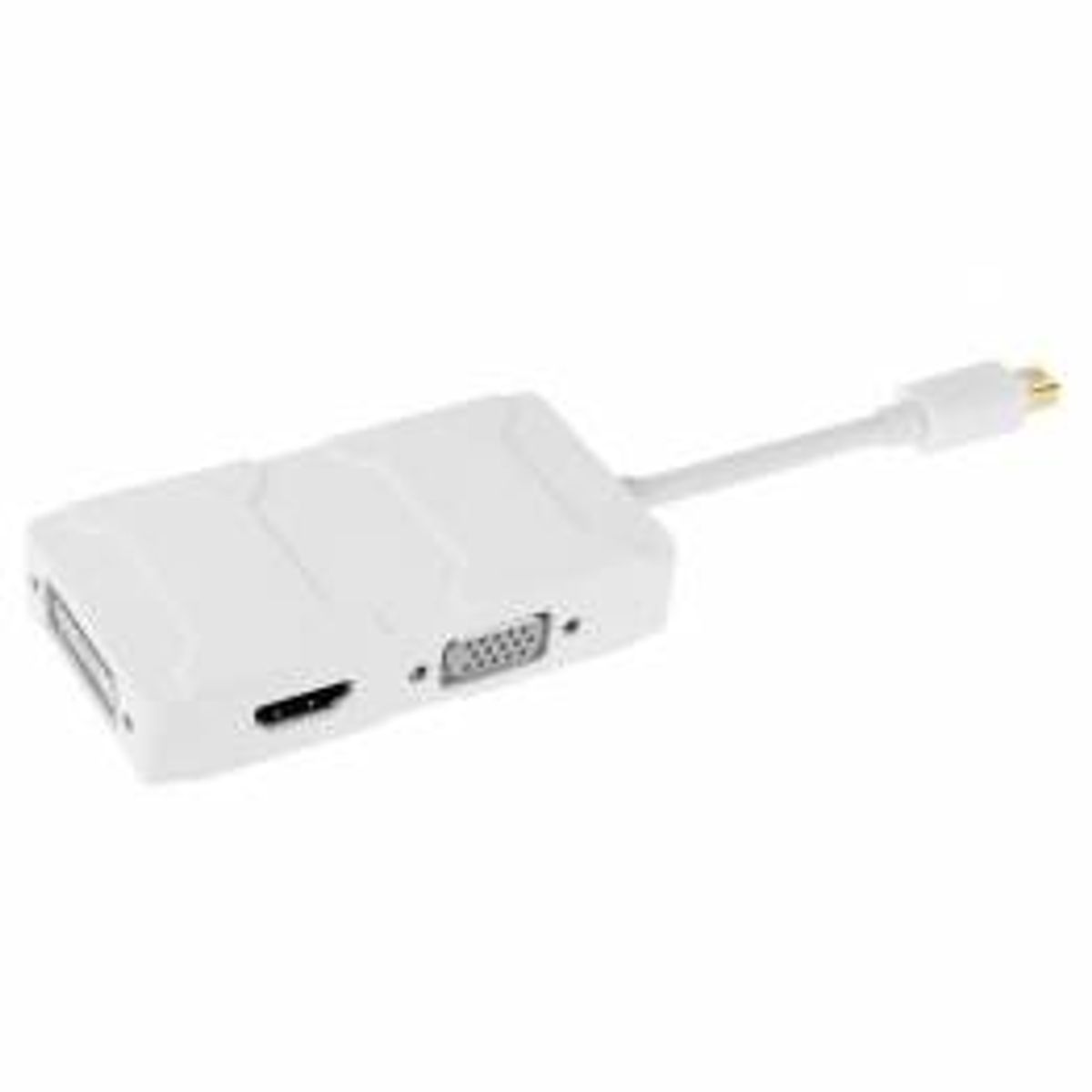 Mini displayport til HDMI, VGA og DVI