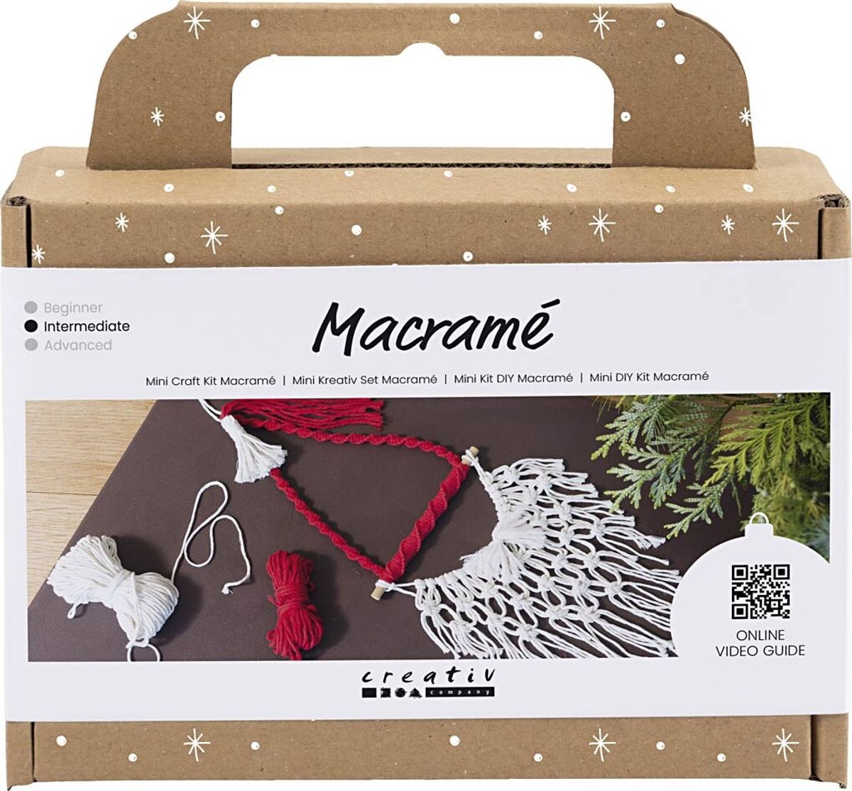 Mini Diy Macramé Kit - Julemand