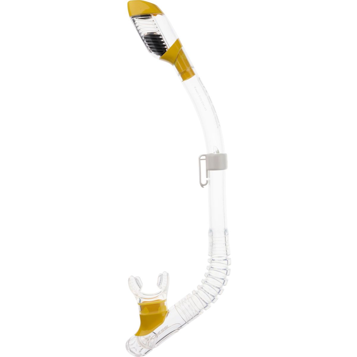 Mini Dry Snorkel Clear/Yellow