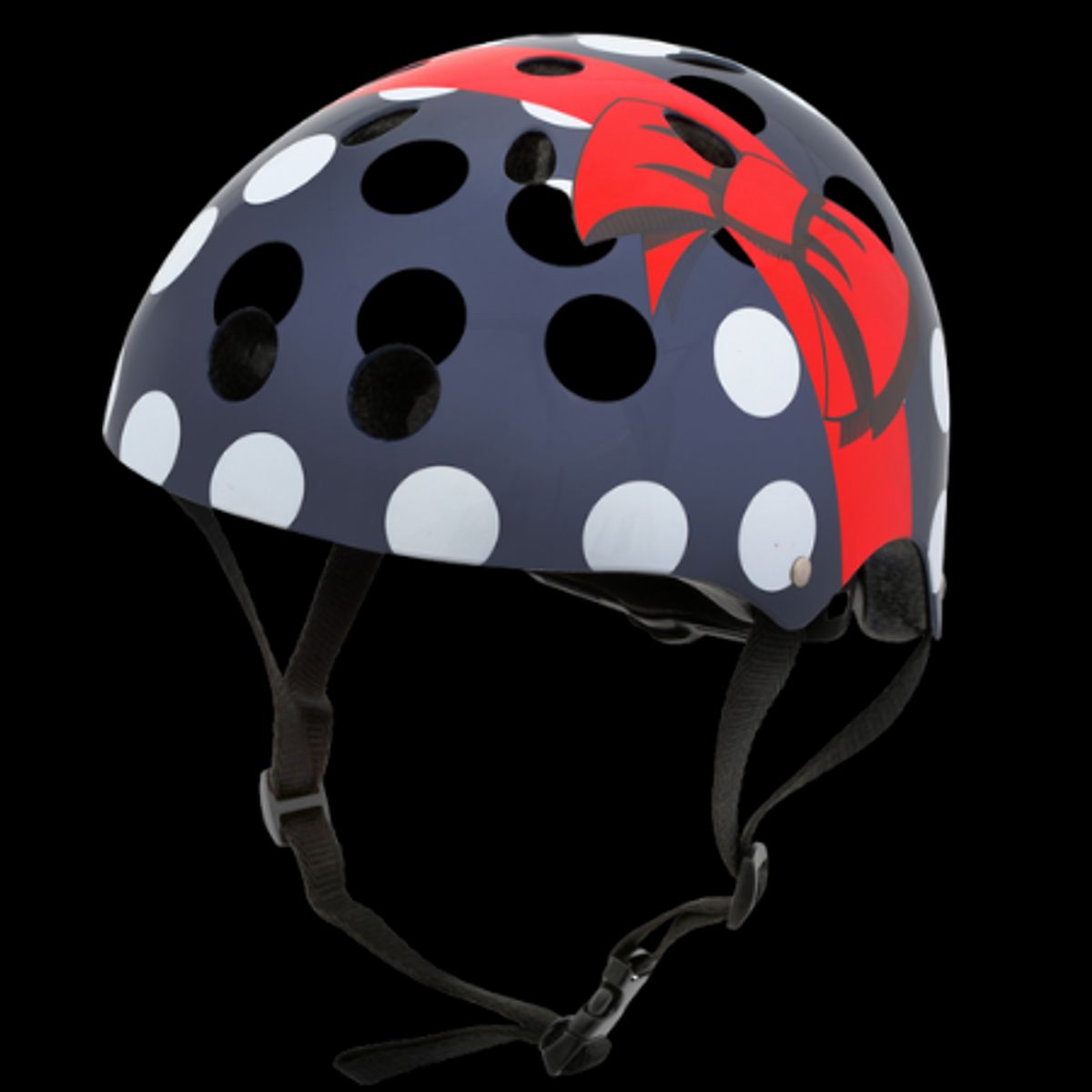 Mini Hornit Børne Cykelhjelm - Polka Dot