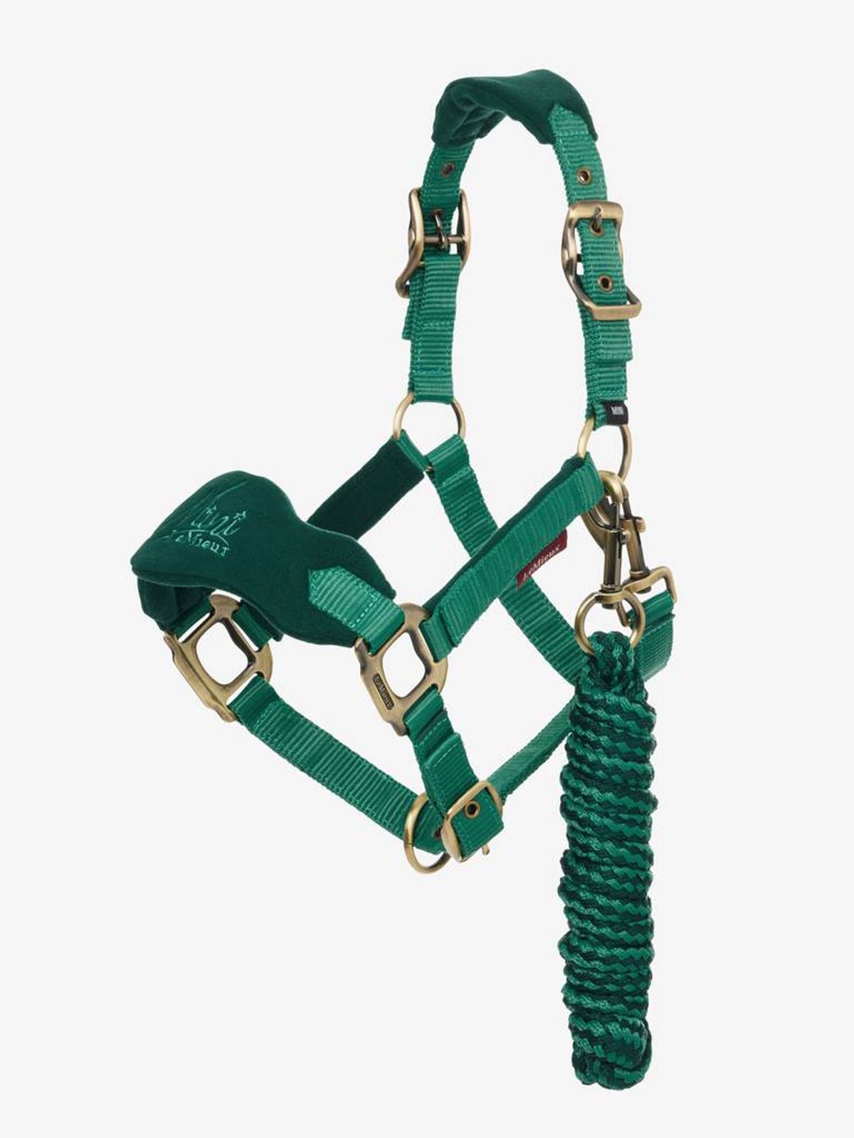 Mini Lemieux Pony Vogue Headcollar - Evergreen