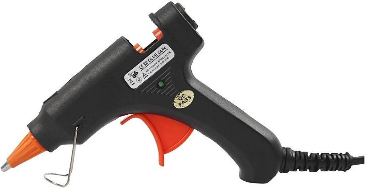 Mini Limpistol - Lavtemperatur - Stik Uk-plug - 1 Stk.