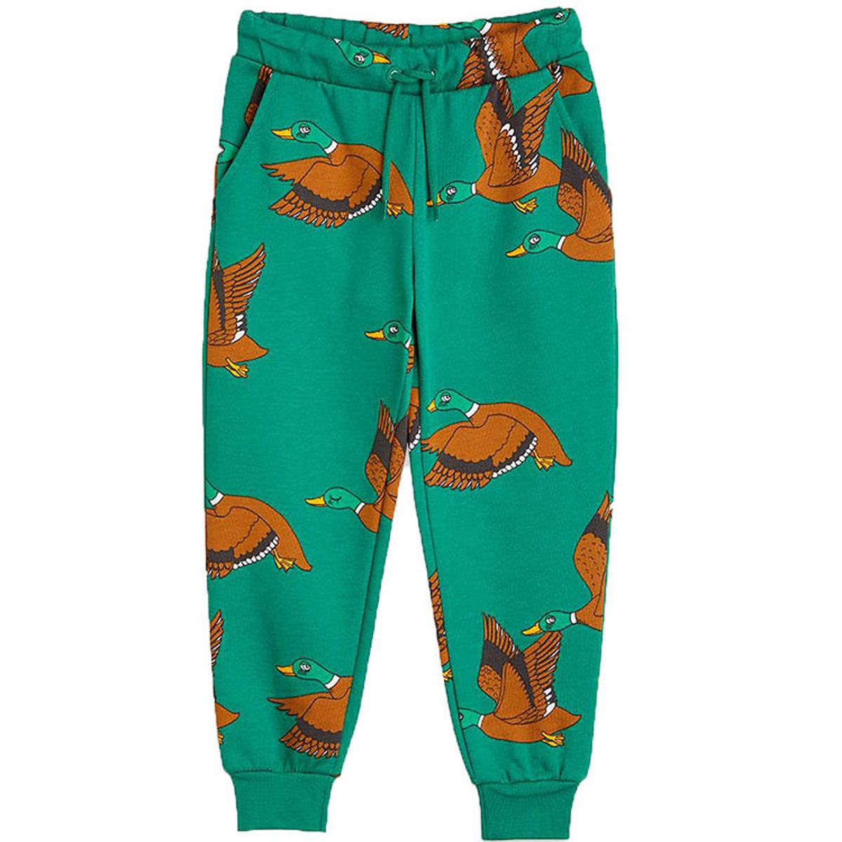 Mini Rodini Sweatpants - Ducks - Grøn