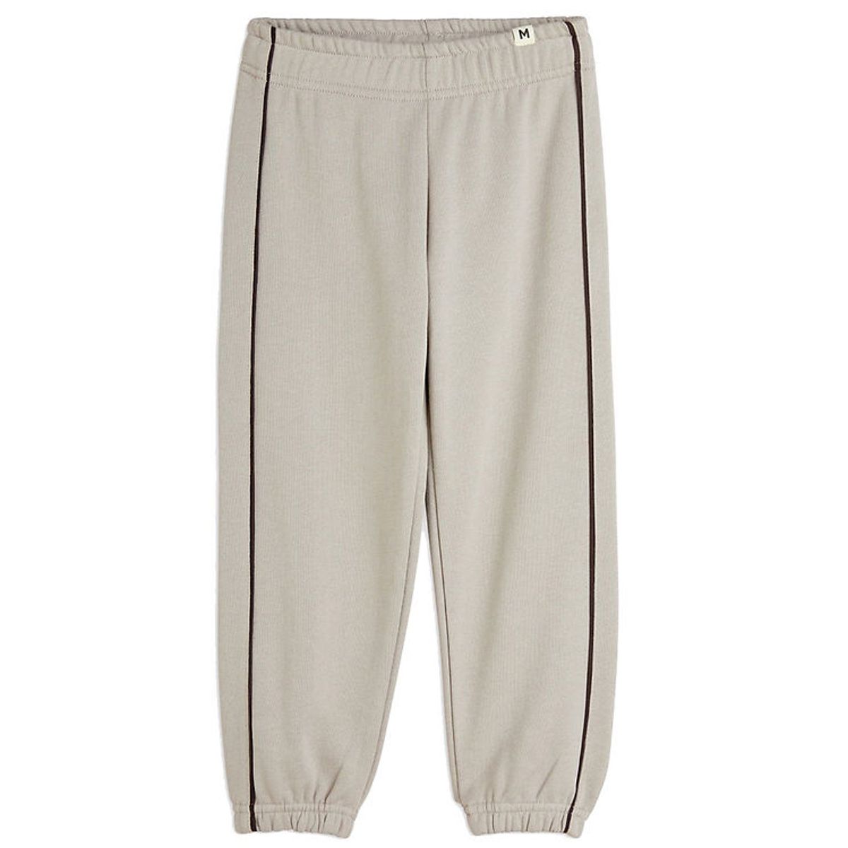 Mini Rodini Sweatpants - Plain Piping - Grey