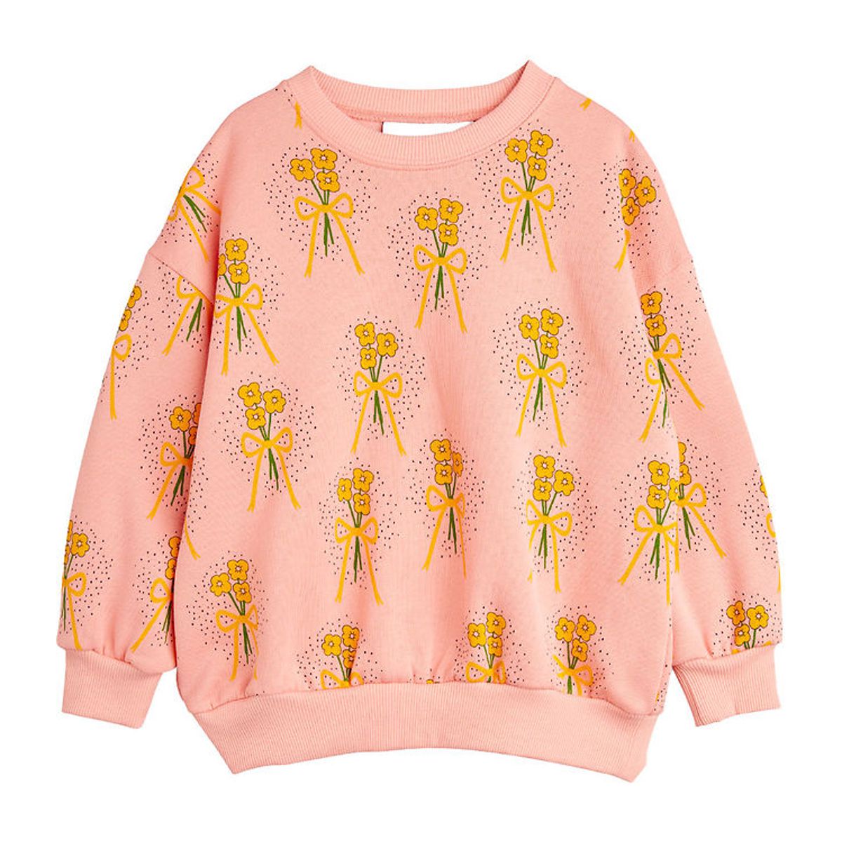 Mini rodini Sweatshirt - Winter flowers Aop - Pink