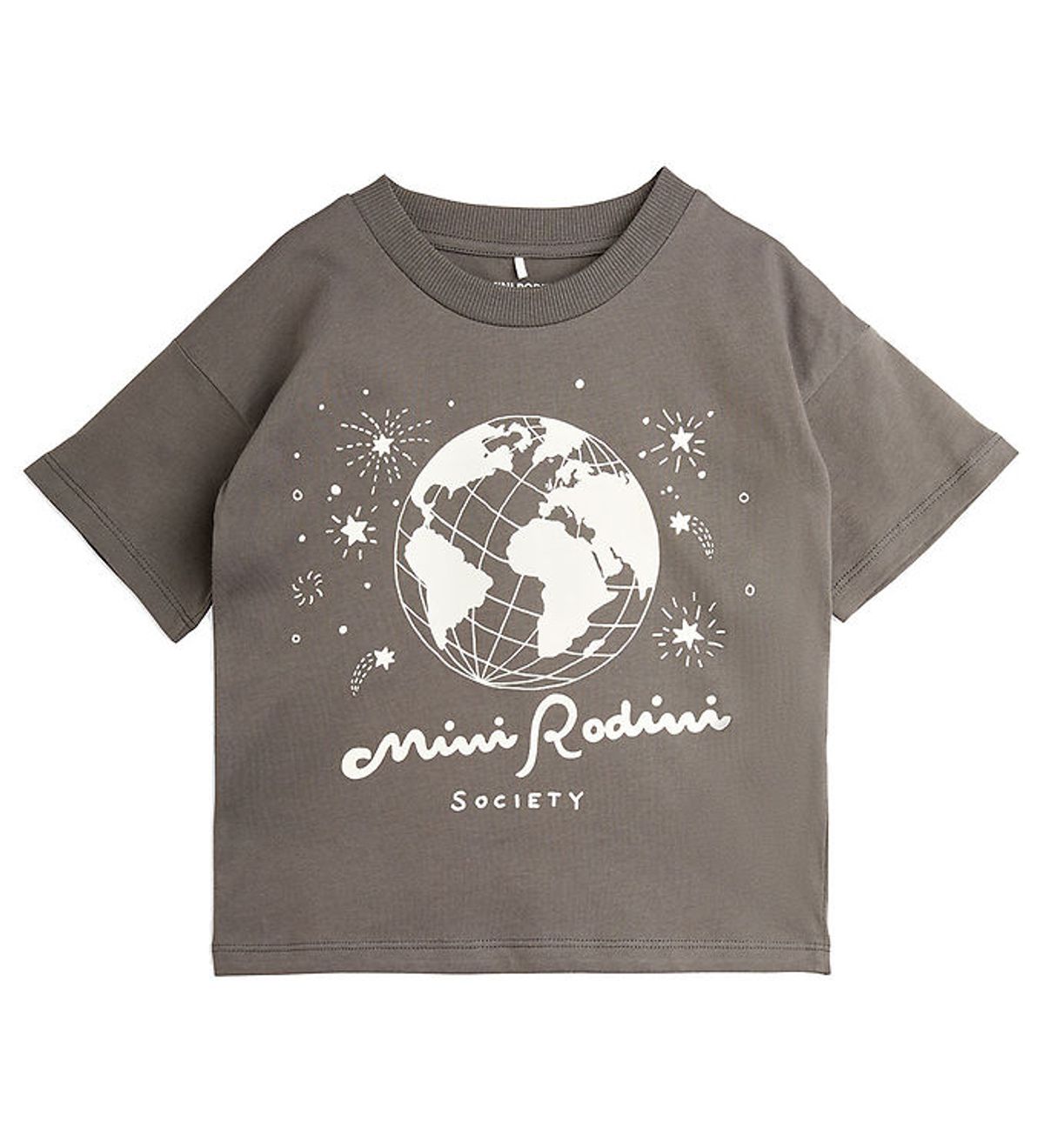 Mini Rodini T-shirt - Society - Grå