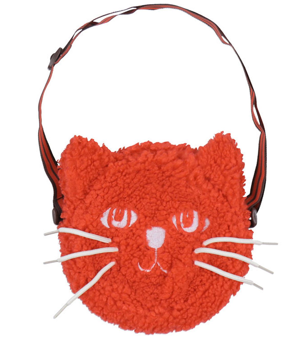 Mini rodini Taske - Cat Fuzzy Mini - Red