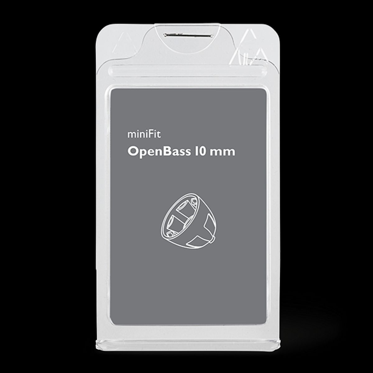 MiniFit OpenBass 10 mm dome