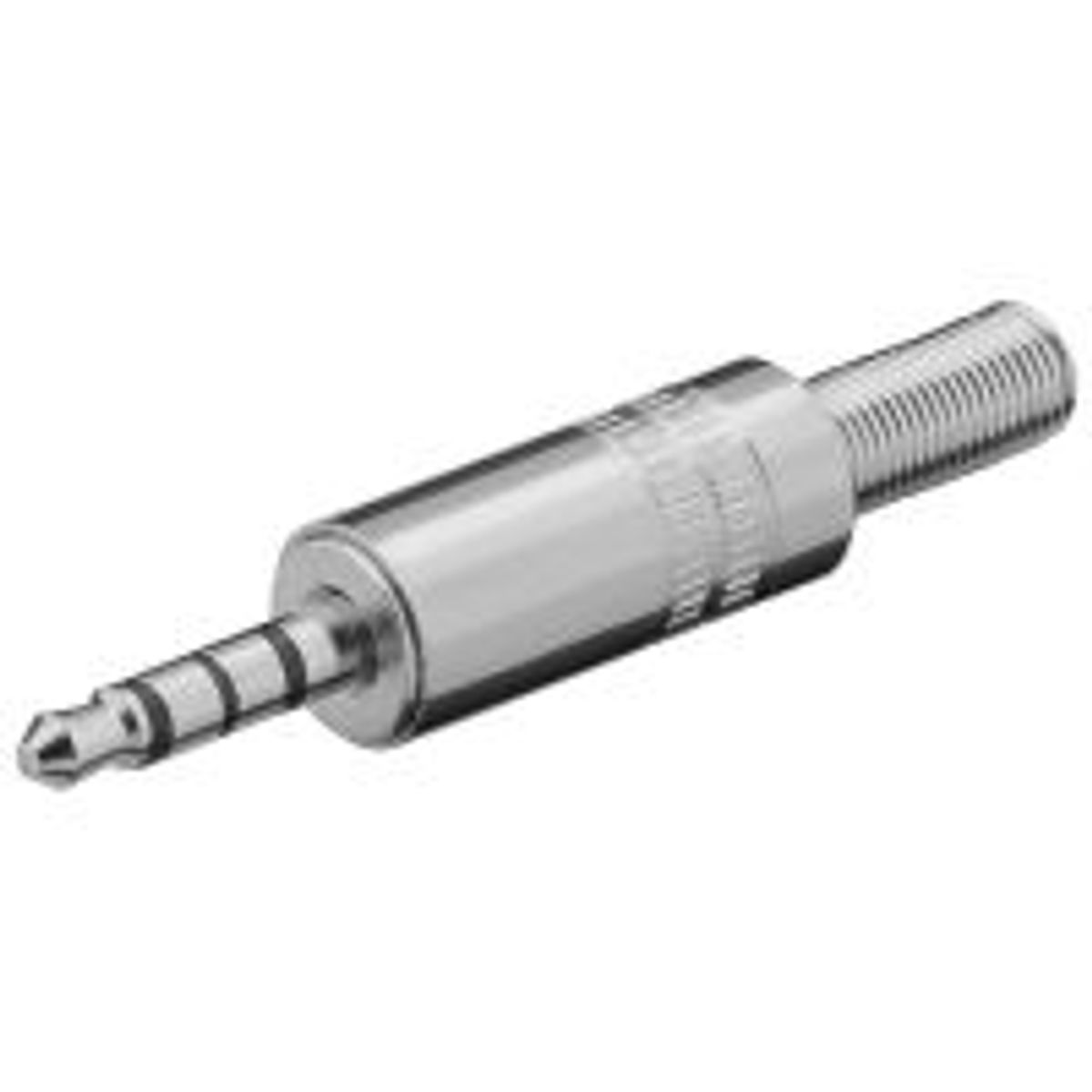 Minijack 3.5mm TRRS Kabelstik - 4 polet