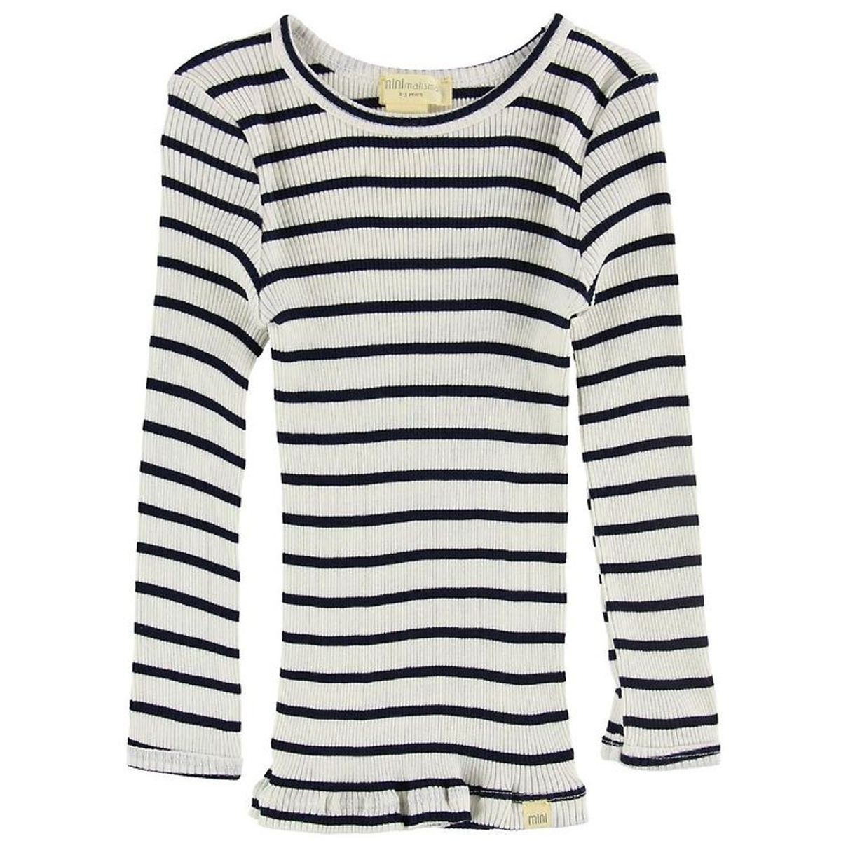 Minimalisma Bluse - Bergen - Silke/Bomuld - Sailor