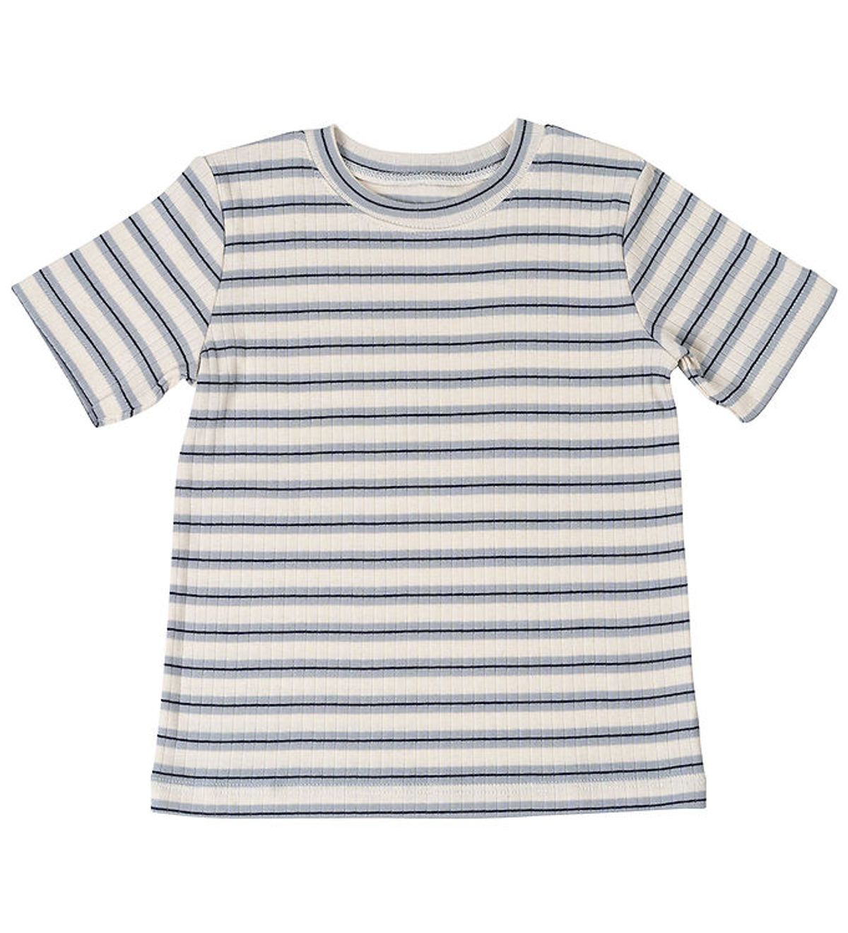 Minimalisma T-shirt - Nirvana - Rib - Ocean Stripes