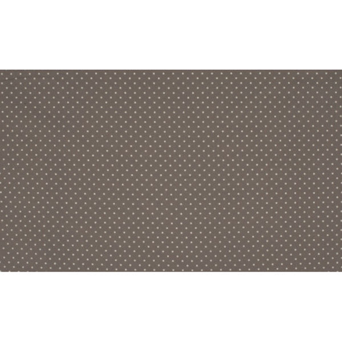 Minimals Bomuldspoplin Stof Print 455 Small Dot Taupe 145cm - 50cm