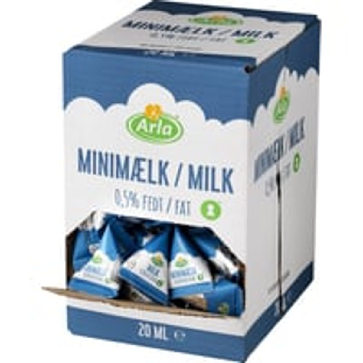 Minimlk, Arla, 20 ml, 100 stk.