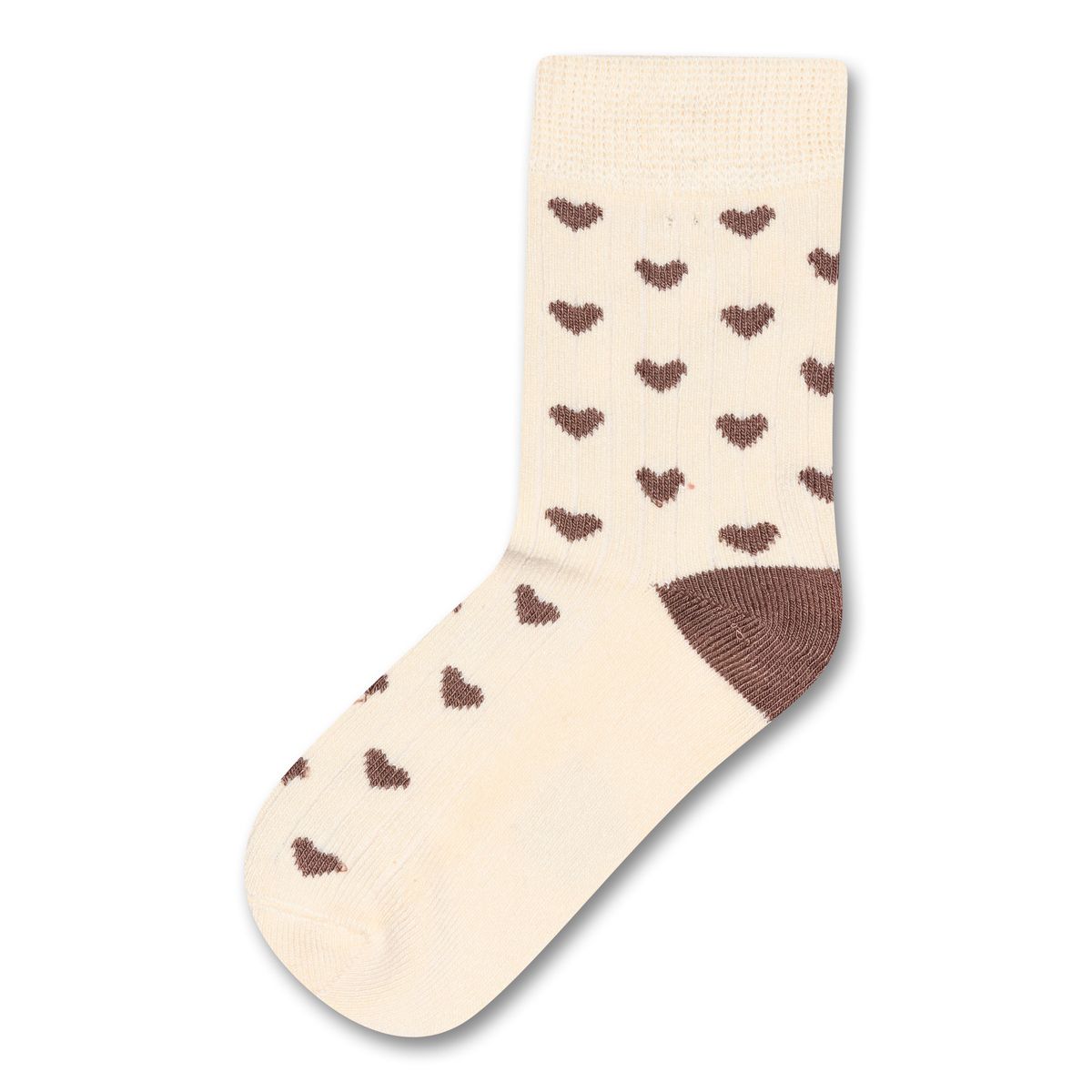 Minipop Strømper Heart Bambus - Tuscany Brown - Minipop - Strømper - GladeRollinger.dk