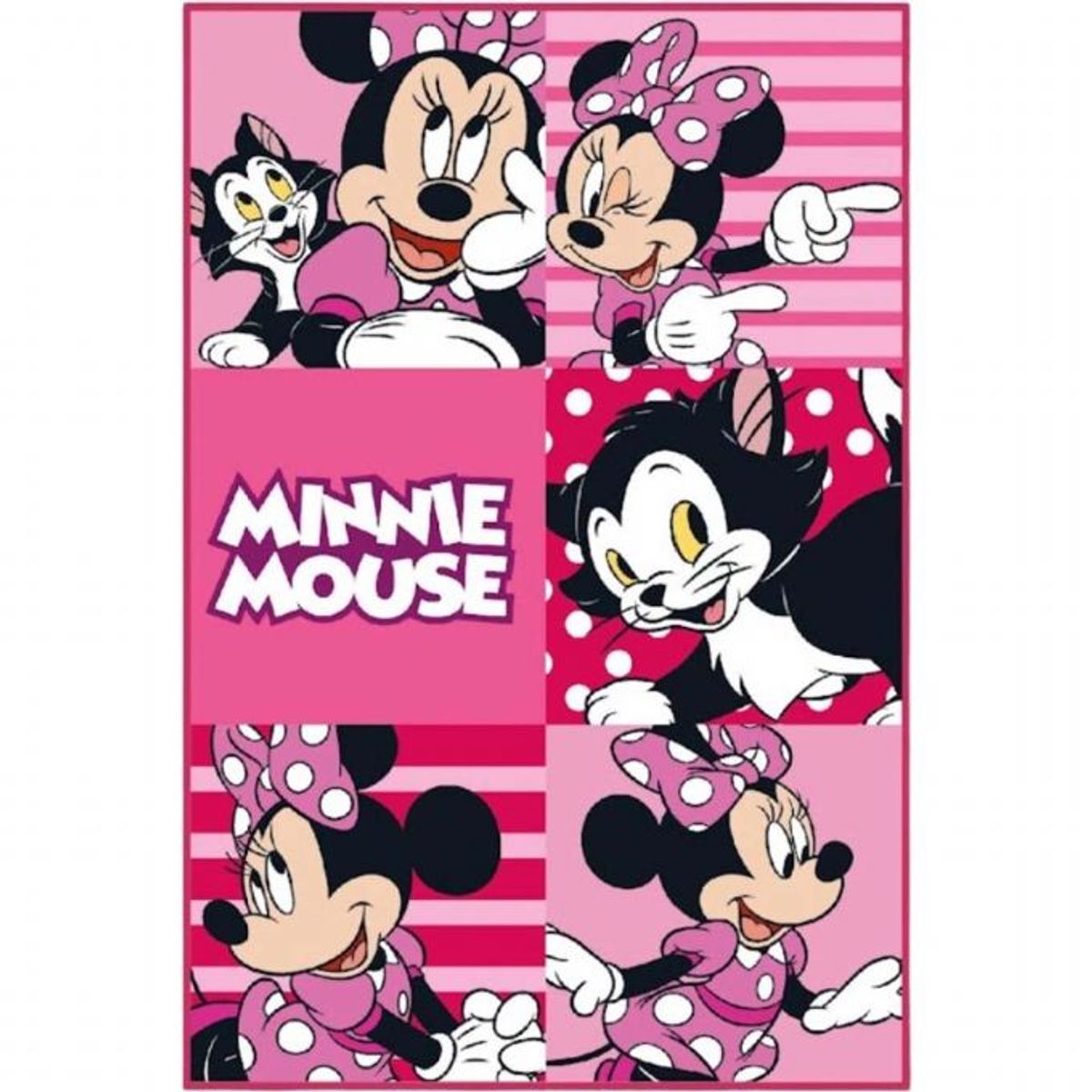 Minnie Mouse Legetæppe 120x80cm