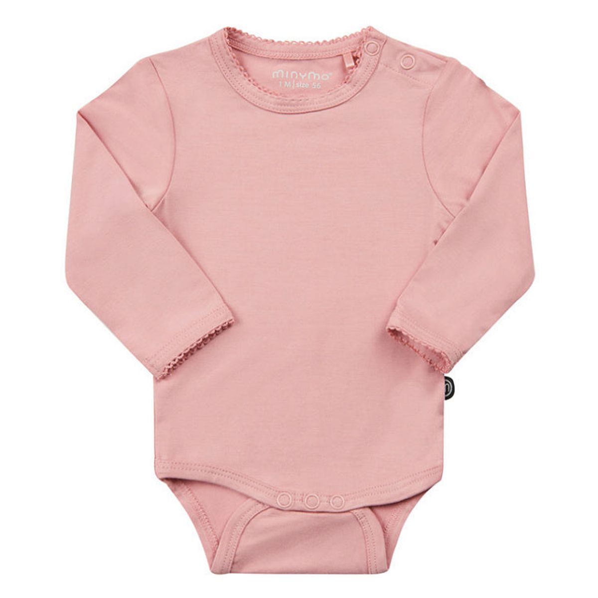 Minymo - Bambus Body LS - Misty Rose - 62