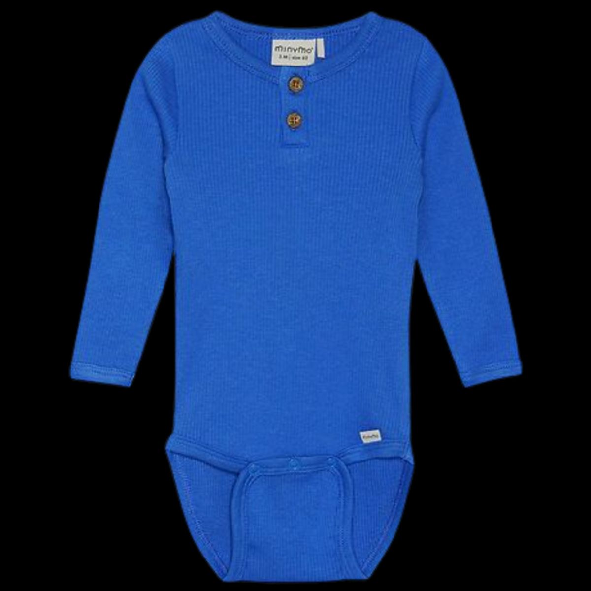 Minymo Body i Rib - Victoria Blue - 62