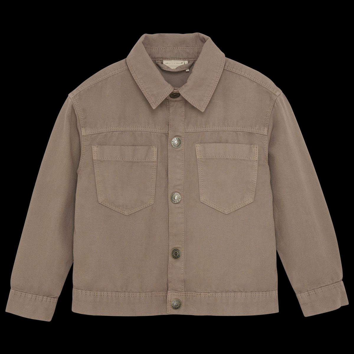 Minymo Drenge Denimjakke - Timber Wolf - 104