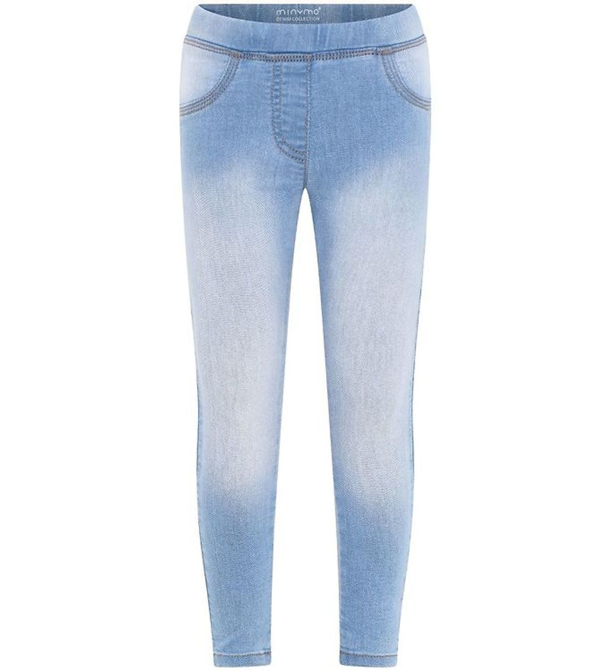 Minymo Jeggings - Slim Fit - Light Dusty Blue