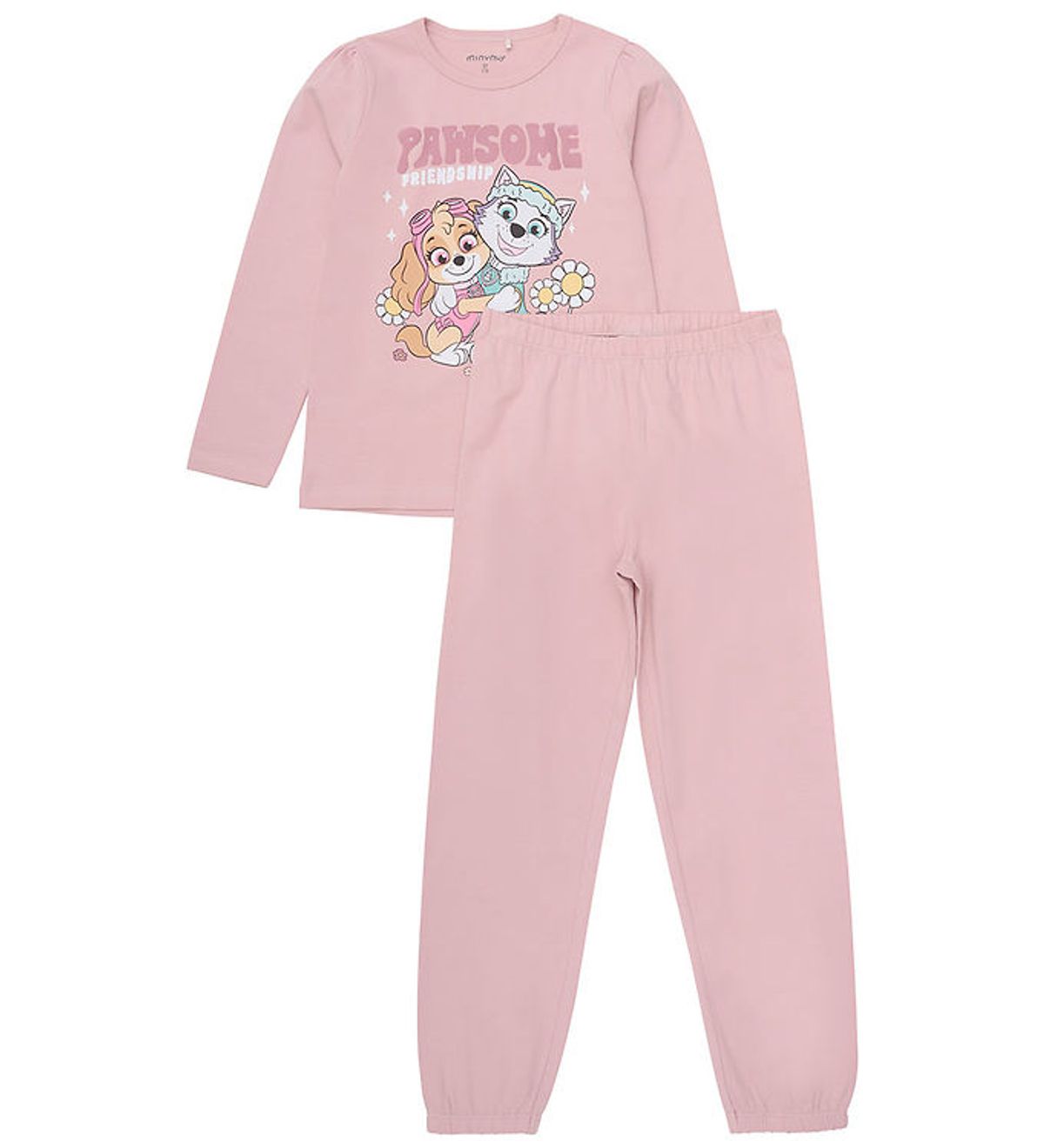 Minymo Nattøj - Pale Mauve m. Paw Patrol