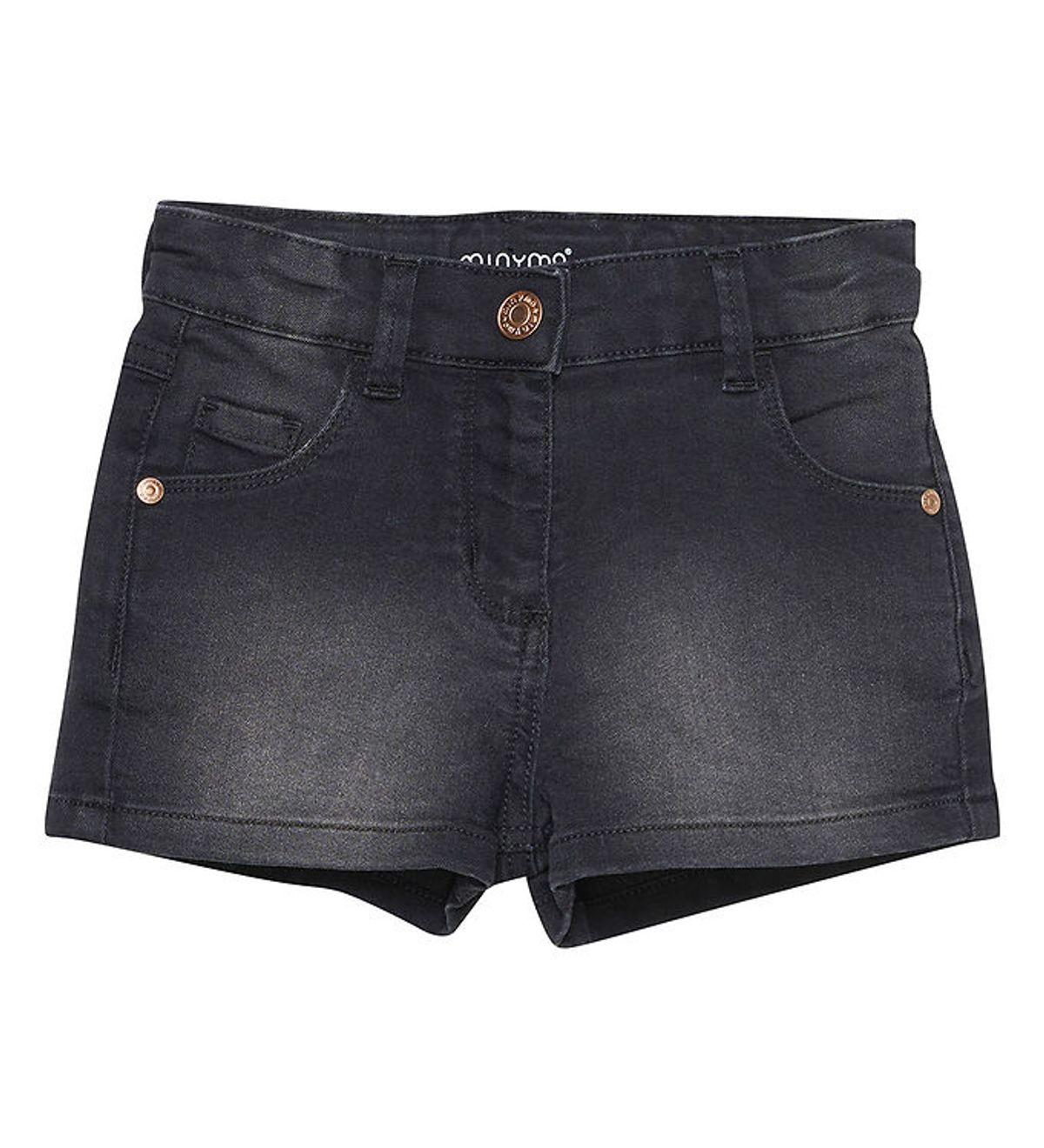 Minymo Shorts - Stretch - Grey Black