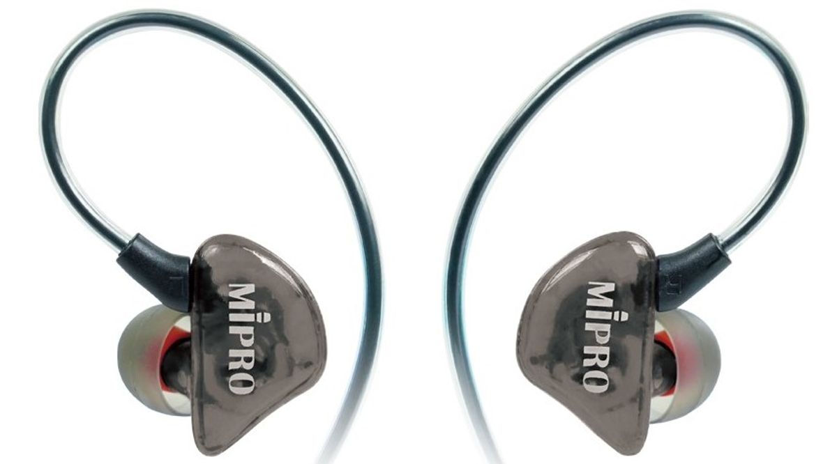 Mipro E-8S - Premium In-ear hovedtelefoner - Sort