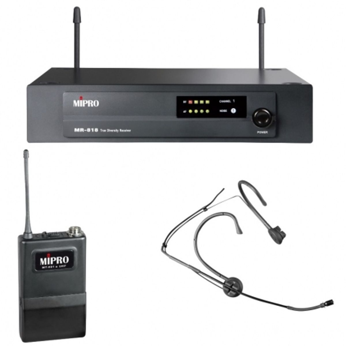 Mipro MR818-MT + MU-55HN - Bundle