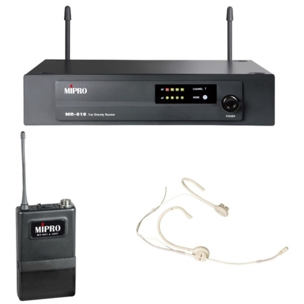 Mipro MR818-MT + MU55HNS - Bundle