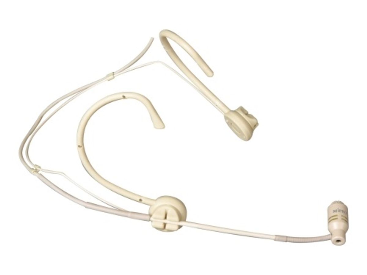 Mipro MU53HNS Headset / Hovedbøjle-mikrofon (Nyre) - Beige