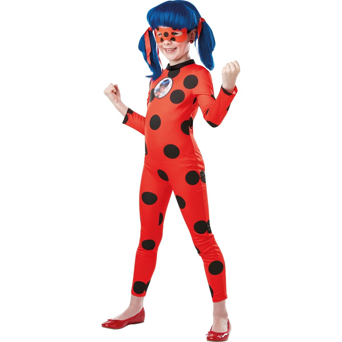 Miraculous Ladybug Kostume Til Børn - 3-4 år - Rubies