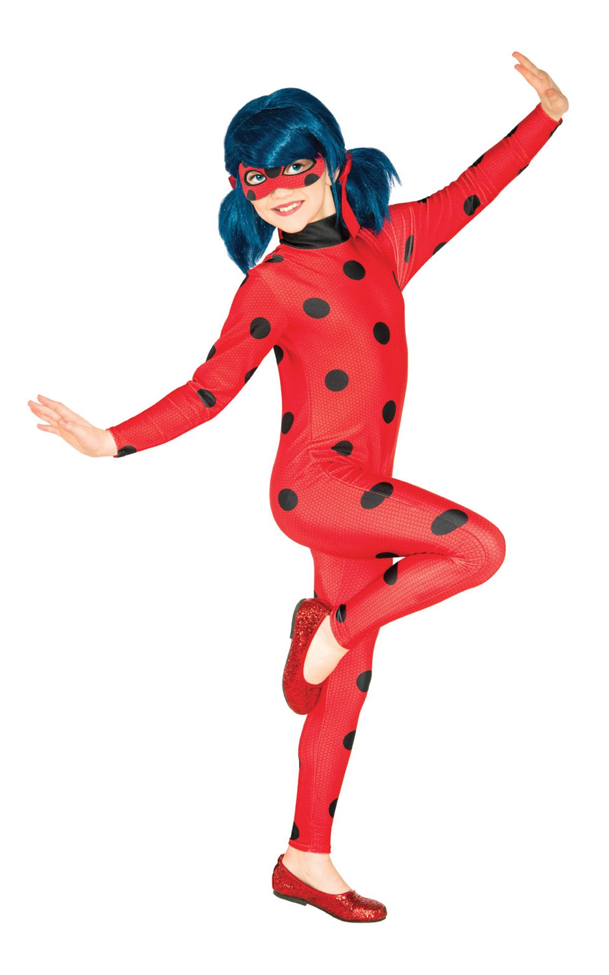 Miraculous Ladybug udklædningstøj(Str. 104/S)