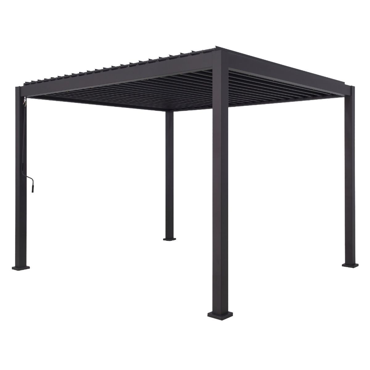 Mirador Pergola 3x3m antracitgrå