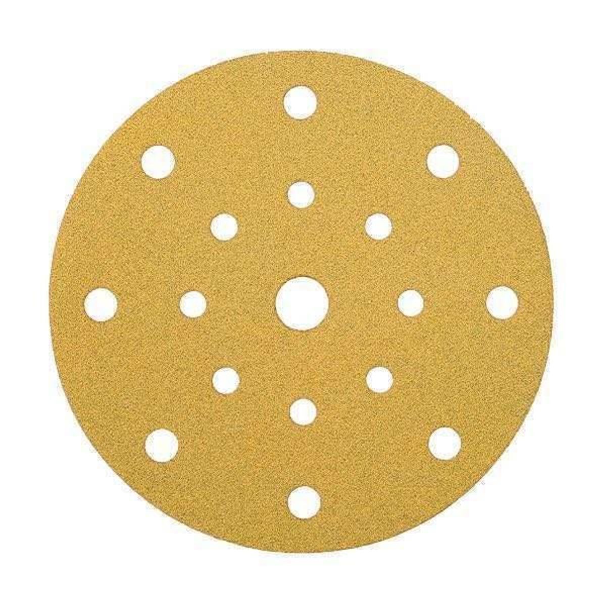 Mirka gold rondel Ø125mm p 40 17 hul - 10stk - 1679030