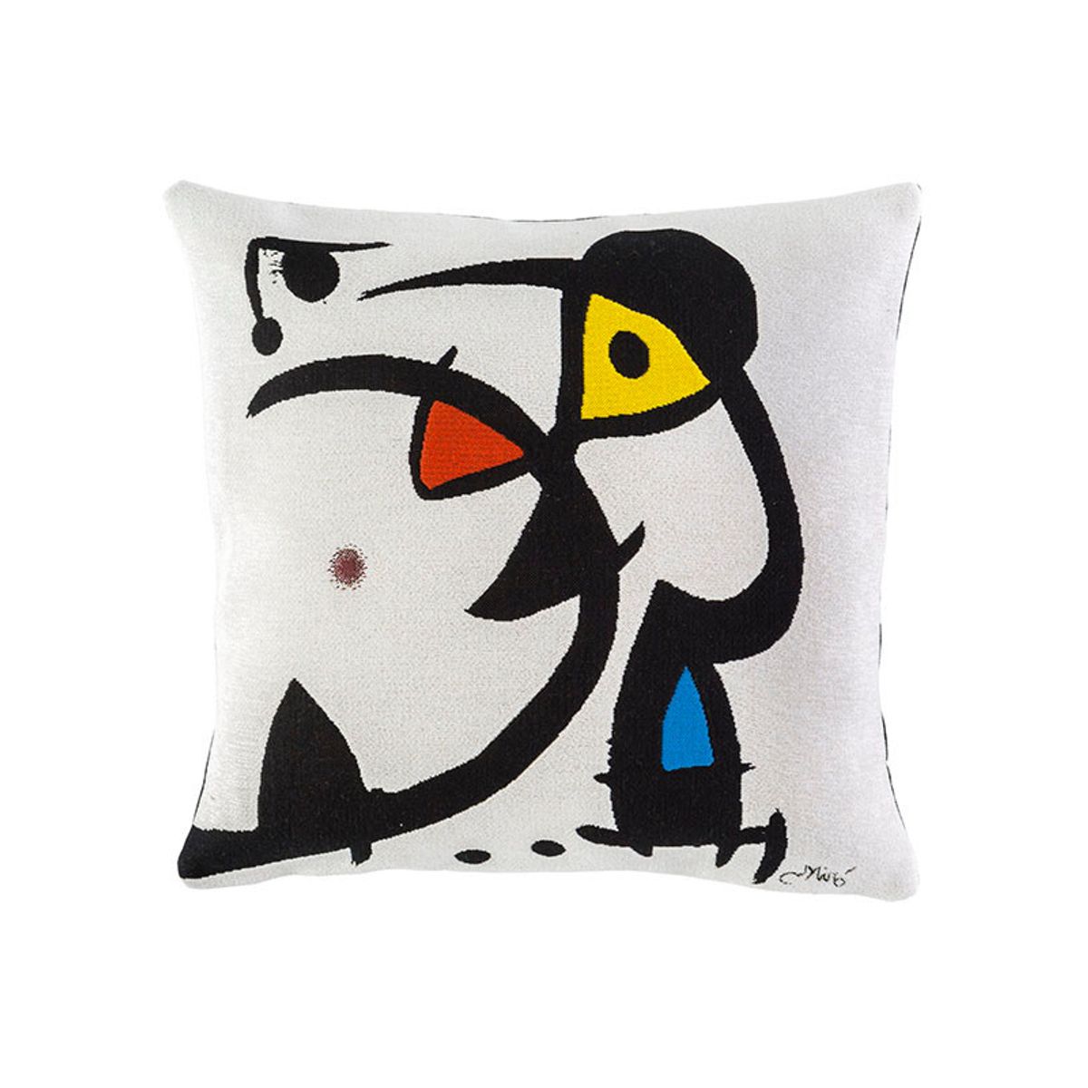 Miro Deux Personnages Hantés Par Un Oiseau pude fra Poulin Design