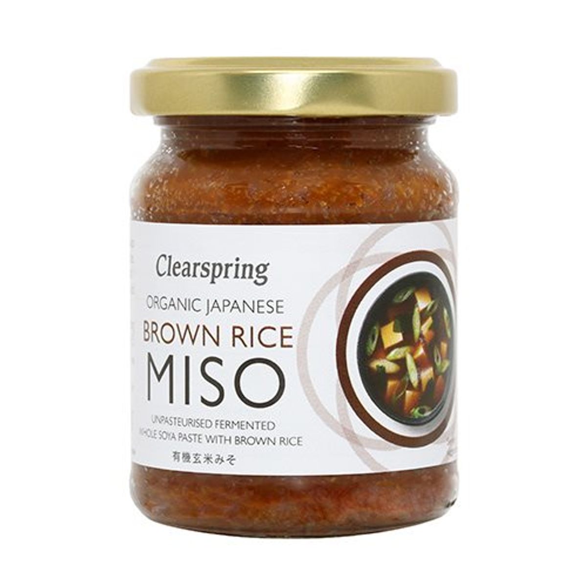 Miso Brown Rice Ø upasteuriseret, 150g