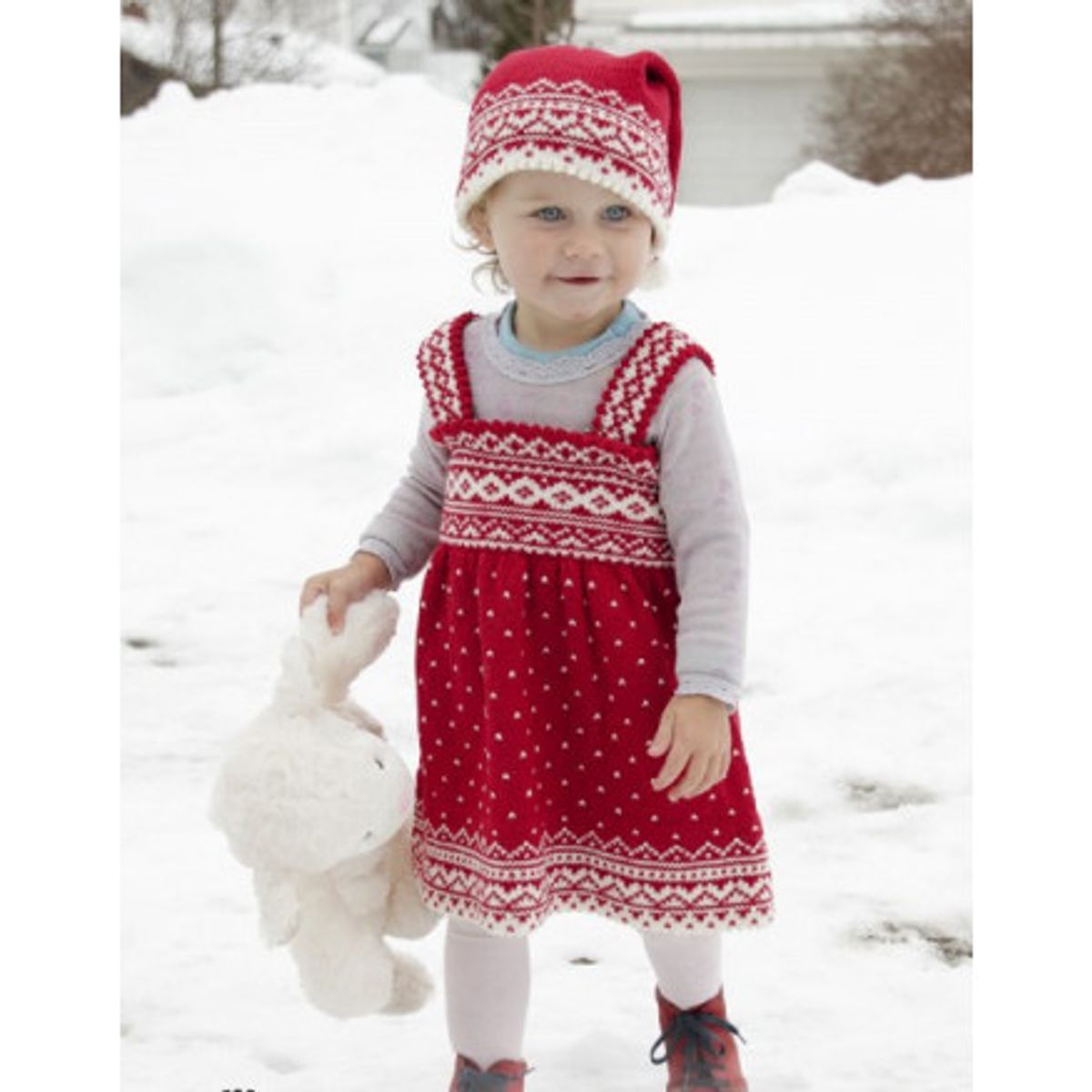 Miss Cookie by DROPS Design - Dress Strikkeopskrift str. 6 mdr-6 år - 12/18 mdr