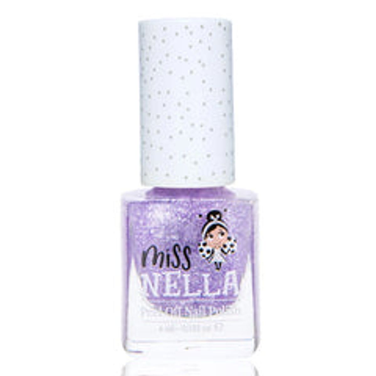 Miss Nella - Peel-off neglelak - Sparkly zebra