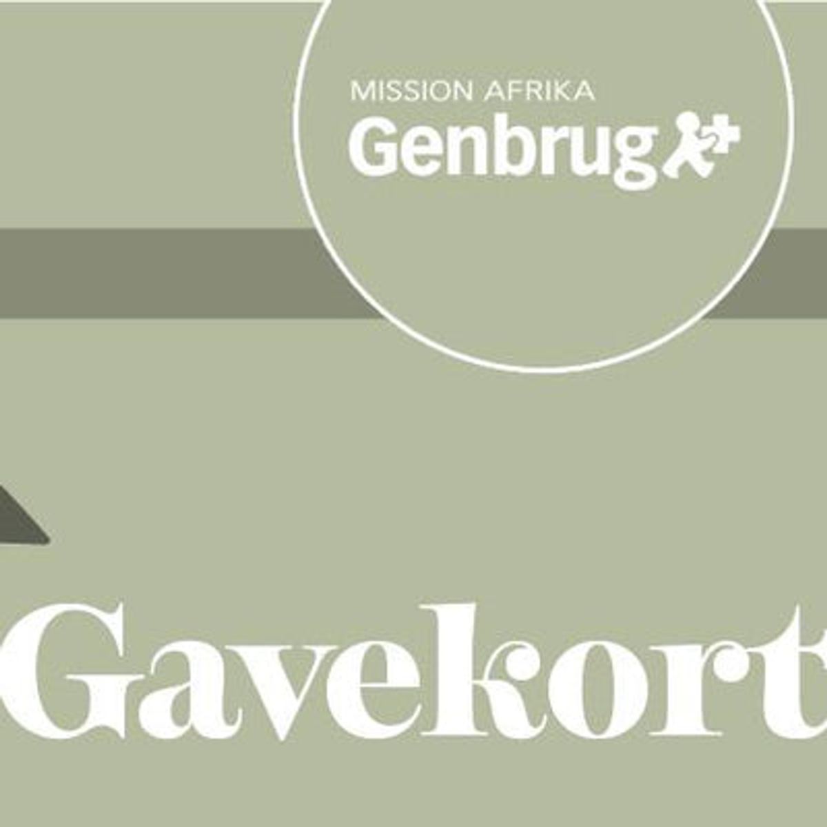 Mission Afrika Genbrug Gavekort online - 350 kr.