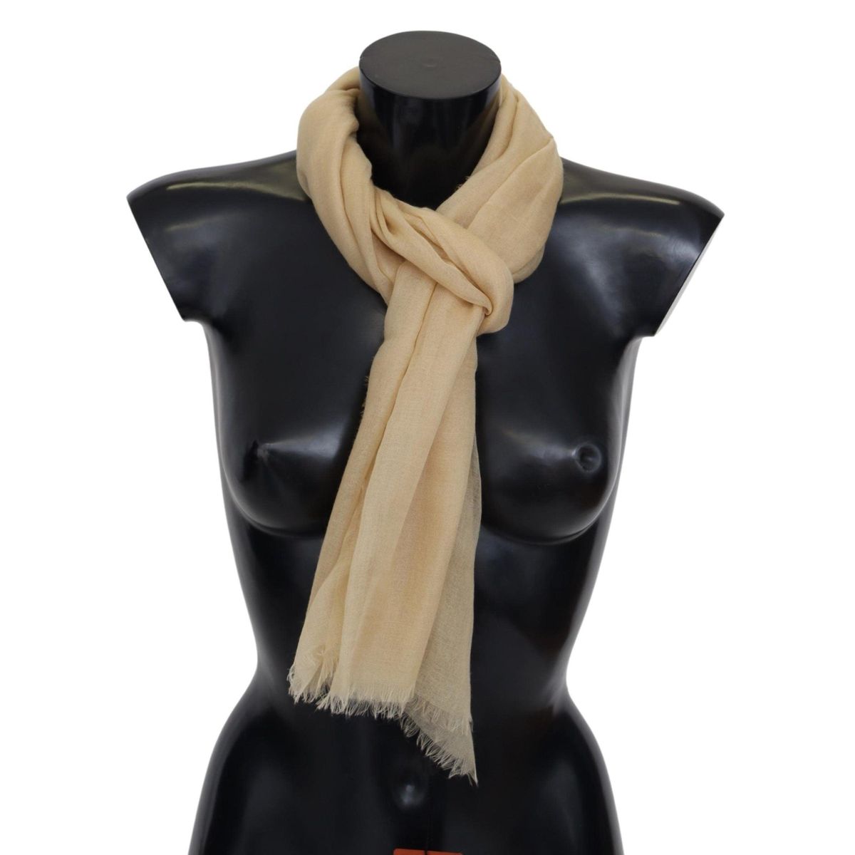 Missoni Elegant Cashmere Scarf in Beige