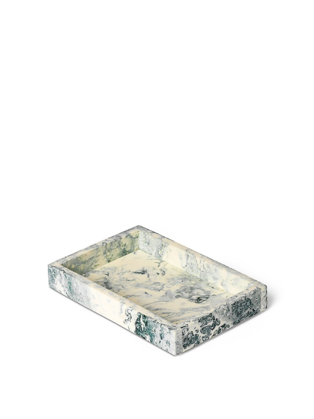 Mist Tray, 10 x 15 cm fra Ferm Living (Emerald Off-white)