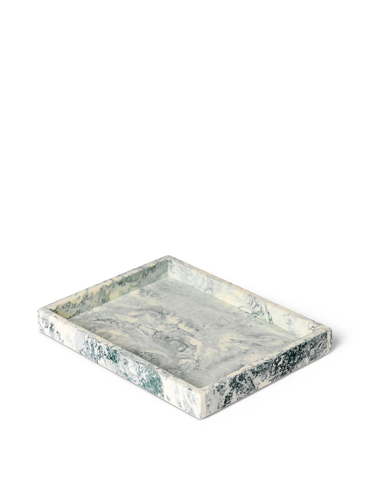 Mist Tray, 15 x 20 cm fra Ferm Living (Emerald Off-white)